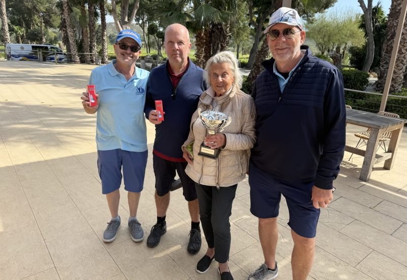 inbetweeners golf society match winners texas scaramble
