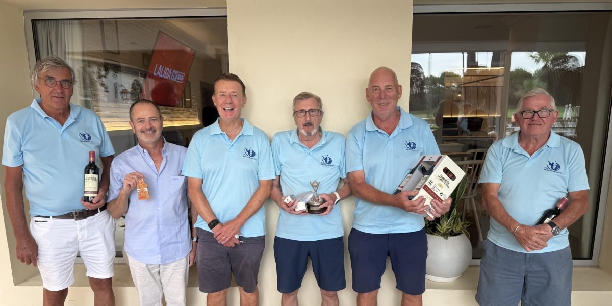 Inbetweeners Golf Society Members at La Sella Golf Course 16th October 2026